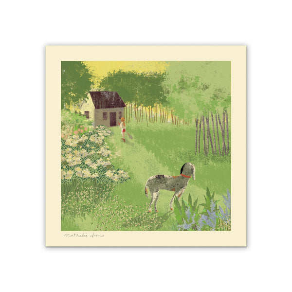 Au fond du jardin